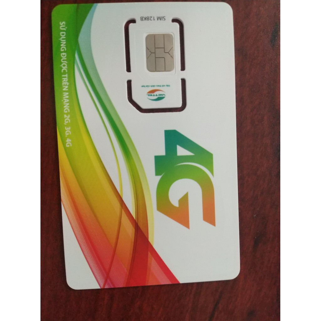 Sim 4g Viettel 60gb/1 tháng