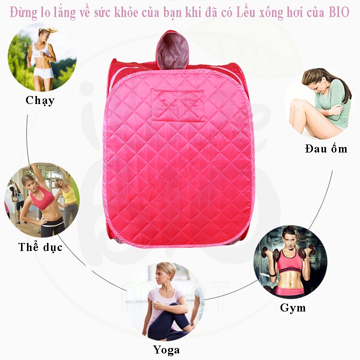 Lều Xông Hơi Tự Bung  Giảm Cân, Trị Liệu Cảm Cúm, Sau Sinh - V024