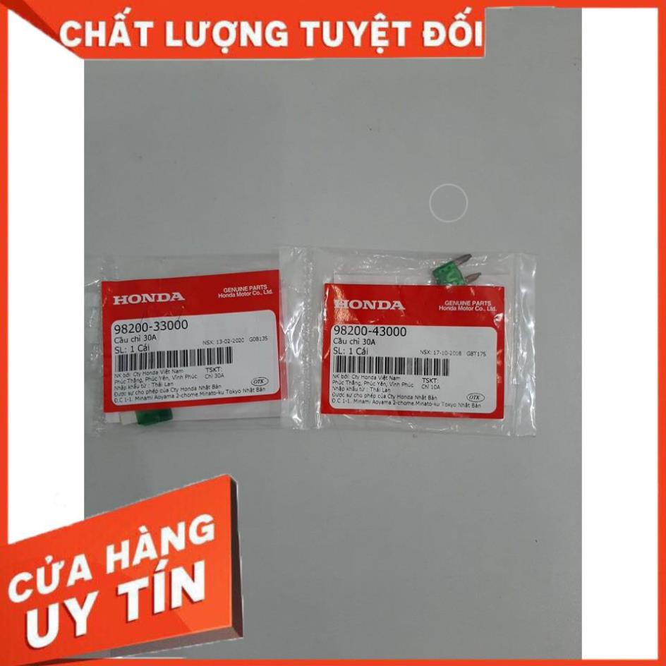 [ GIÁ ƯU ĐÃI ] cầu chì 10A-30A cho xe máy chính hiệu honda