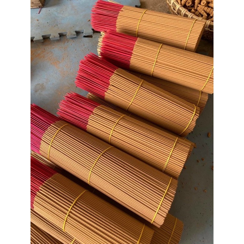 Nhang Trầm Nguyên chất. 39cm1kg 750que cháy 70p