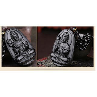 Dây chuyền nam mặt Phật Đại Thế chí Bồ tát Độ Mệnh Tuổi Ngọ-DC9 [SALE]