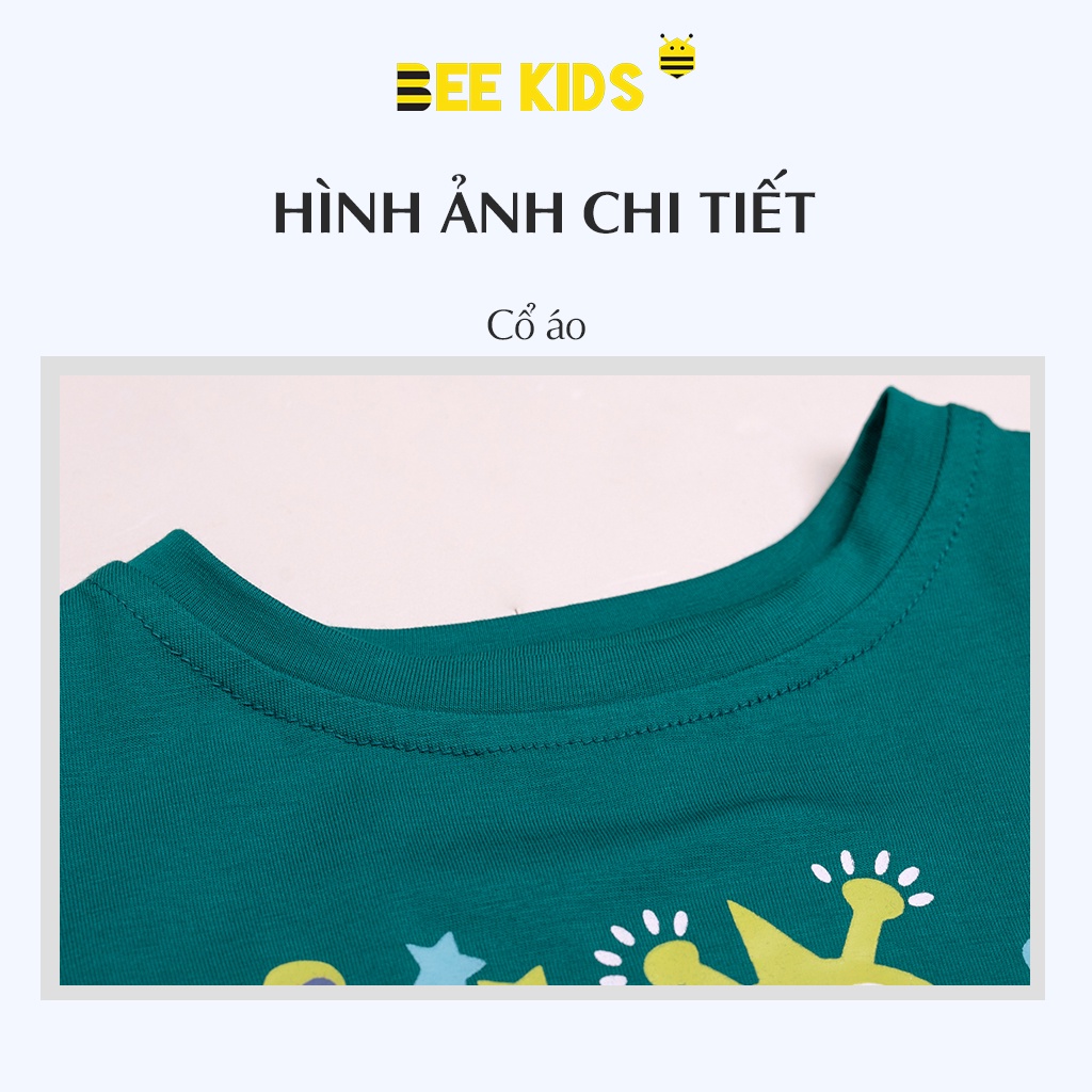 Bộ đồ cộc tay cho bé trai Bee Kids mềm mịn co giãn tốt, đáng yêu (2-6 Tuổi) 2BT01626CX