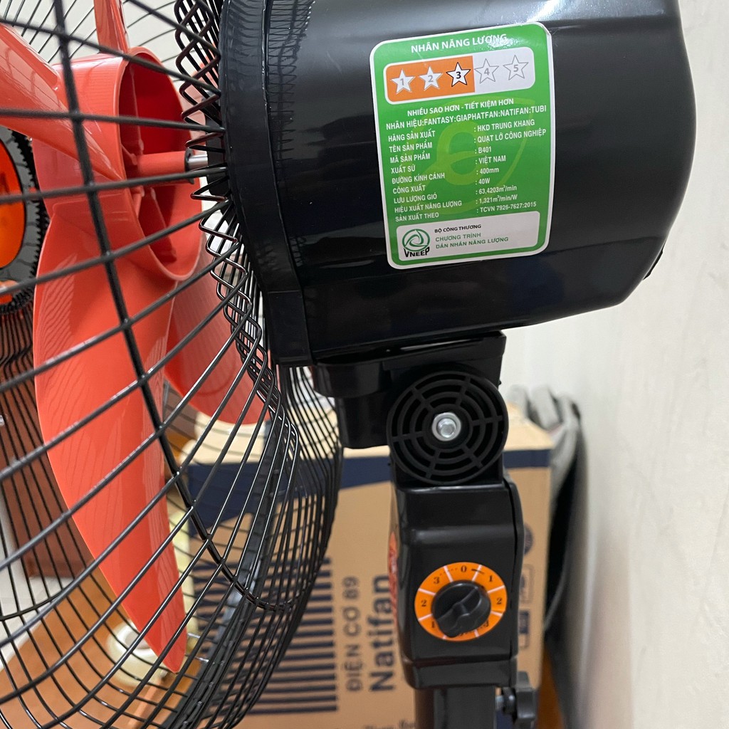 Quạt điện ,Quạt đứng, Quạt công nghiệp NATIFAN 5 cánh 42W, bảo hành 12 tháng,full box (NOW SHIP Hà Nội 1H) | BigBuy360 - bigbuy360.vn