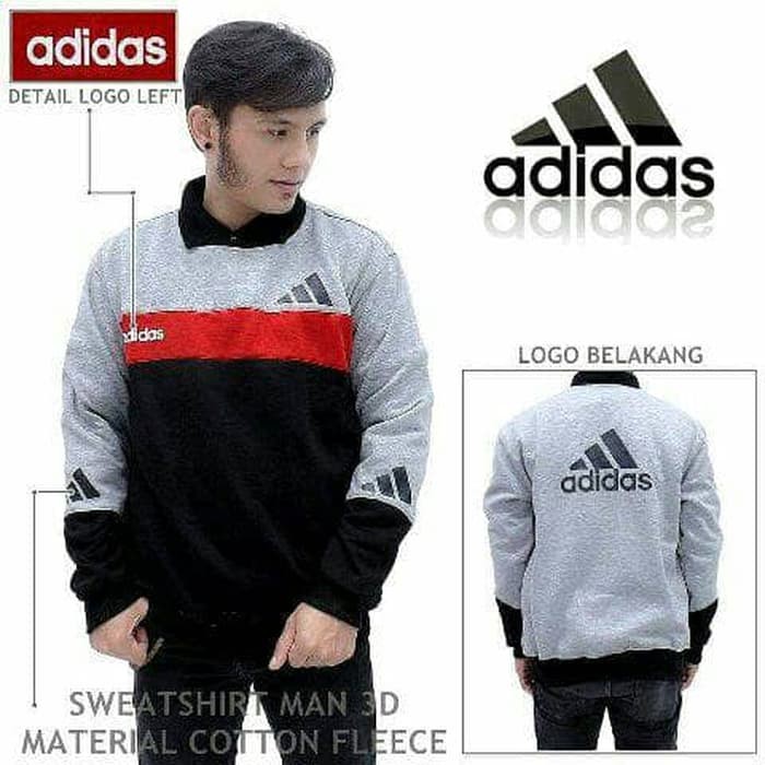 Áo Sweater adidas màu đen M B3H9 thời trang | BigBuy360 - bigbuy360.vn