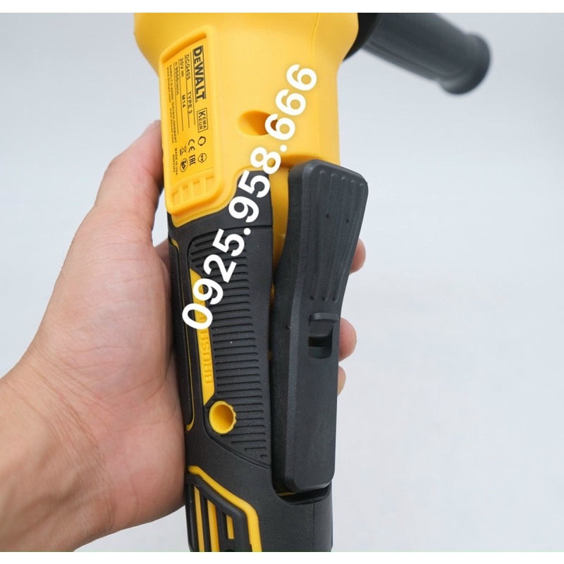 Máy mài góc pin Dewalt DCG405, máy cắt pin Dewalt 405 pin khủng 10cell - động cơ không chổi than