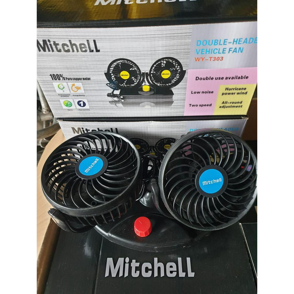 Quat mini trên xe ôtô 12v-24v,quạt 24v xe tải, xoay 360 Độ công suất lớn,bàn làm việc thông minh.