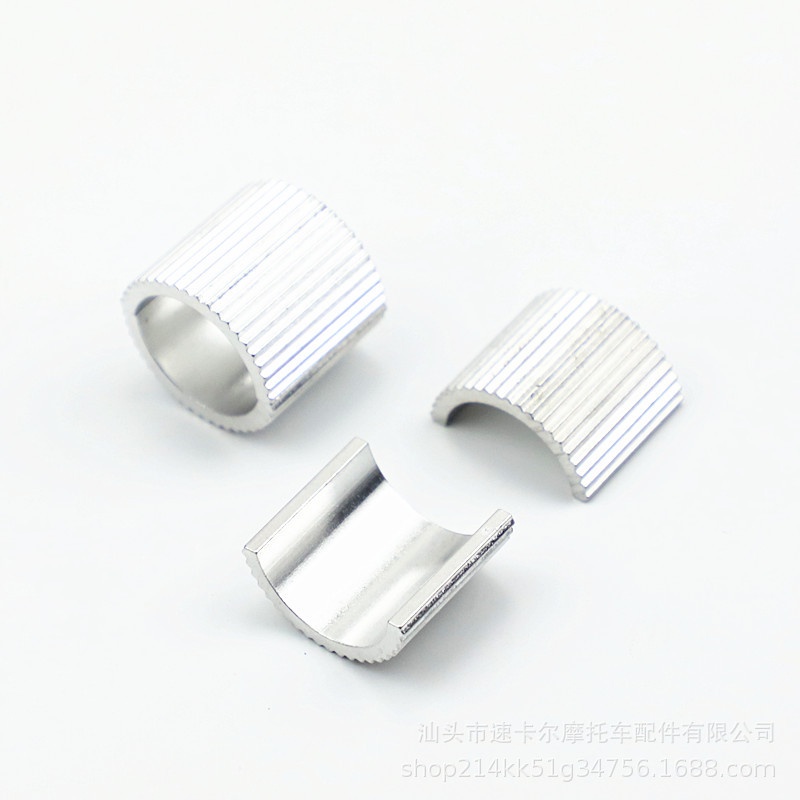 Miếng đệm nhôm kẹp gù ghi đông 28mm xuống 22mm