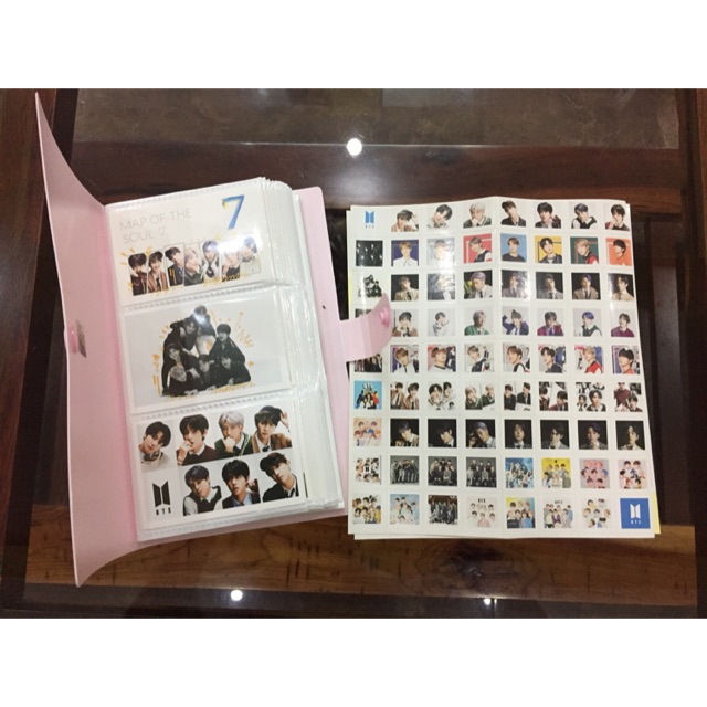 Sổ có 120 card BTS [MOTS7] + set sticker [MOTS7]