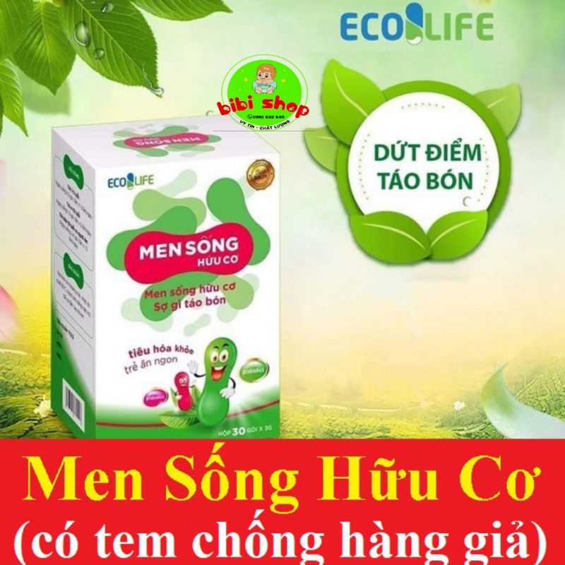 Men sống hữu cơ Ecolife