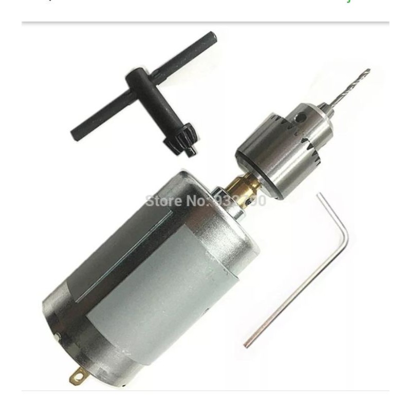 Máy Khoan Mini 550 Motor 12v-24v 22000 Rpm Chuck Jt0