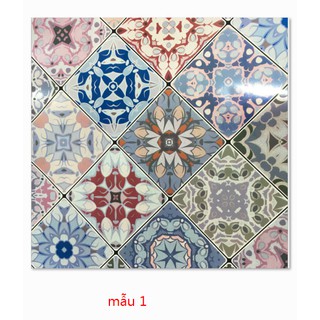 DECAL 1M dán bếp tráng nhôm cách nhiệt khổ 60CM - HOA VĂN CHÂU ÂU CỔ ĐIỂN OKK002