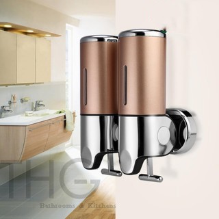 Hộp Đựng Dầu Gội Sữa Tắm Gắn Tường GANGANG KOREA chất liệu nhựa ABS cao cấp phối Inox