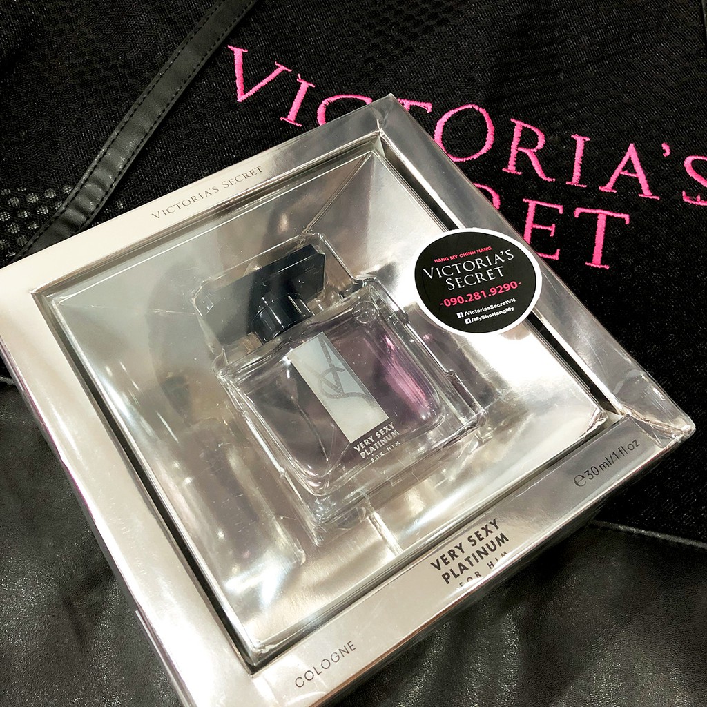 Nước hoa Nam Very Sexy for Him, Platinum for him - Victoria's Secret USA chính hãng có bill store