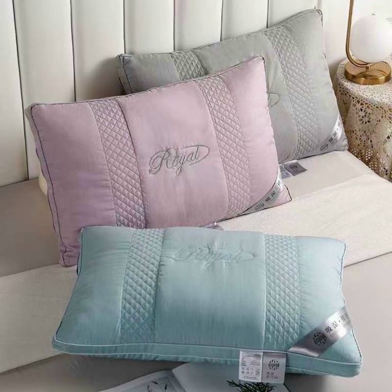2 Ruột gối cao cấp hoàng gia chất liệu lông vũ nhân tạo không xẹp Giá rẻ
