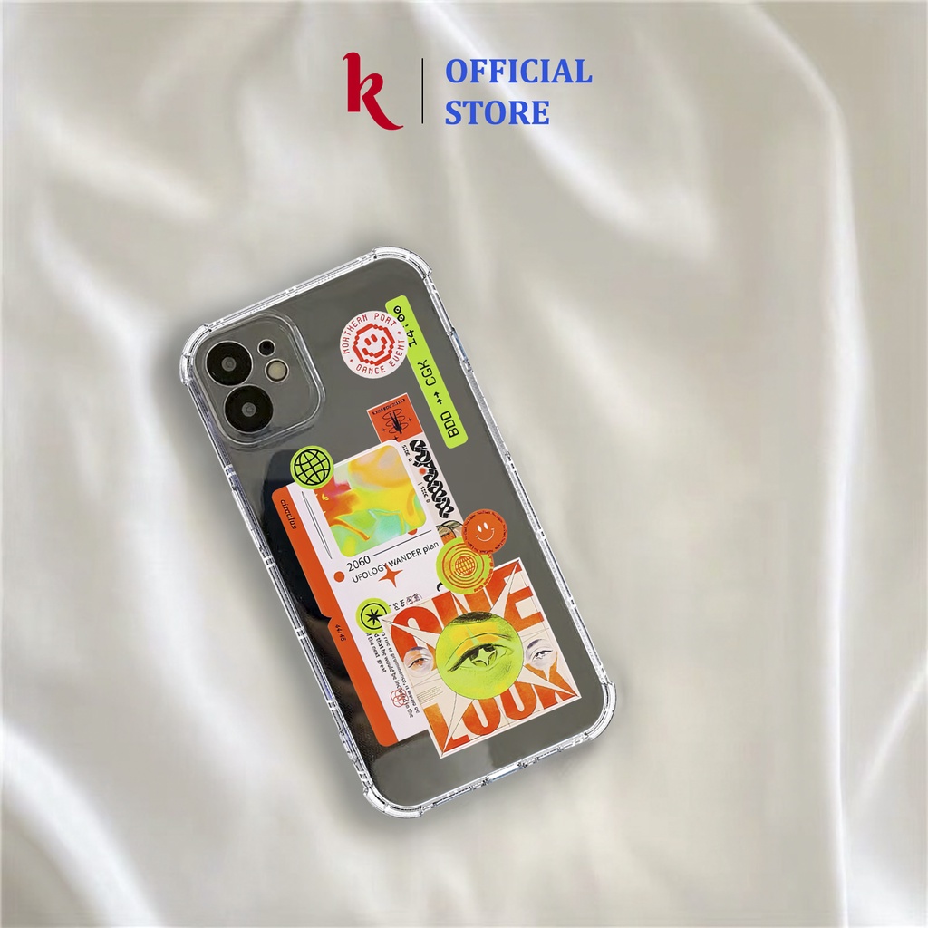 Ốp lưng iphone hình mục tiêu look chống sốc case 14plus 14 pro max 13 12 promax 11 mini 6 6s 7 8 plus x xr xs Se