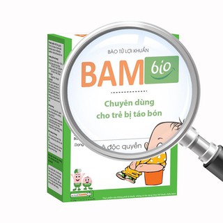 (Dr.Anh) Bambio - Bào tử lợi khuẩn chuyên biệt cho táo bón(sử dụng cho trẻ từ 0 tháng tuổi)