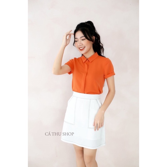 Sơ mi lụa cổ đức