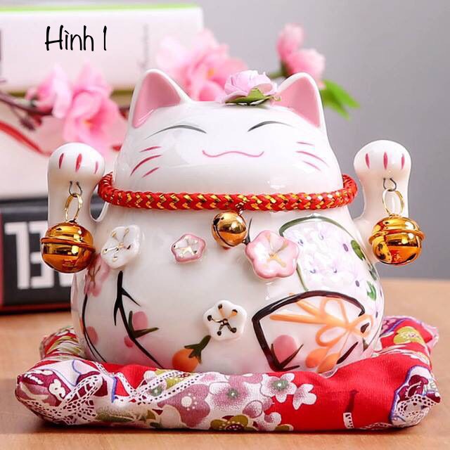 Mèo Thần Tài , Mèo May Mắn maneki neko đủ size