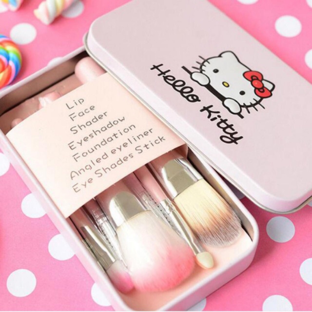 Bộ cọ hello kitty 7 món
