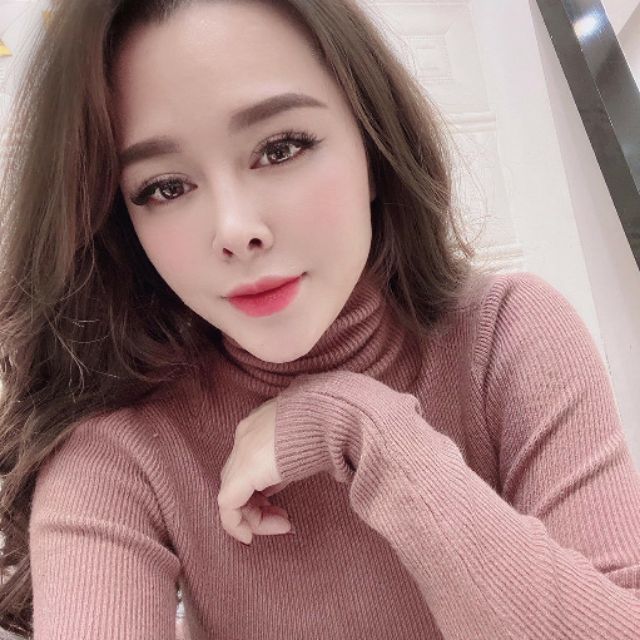 Combo 2 áo len cổ lọ.