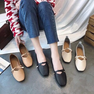 Giày Nơ Đốc Nữ 3P Siêu Xinh