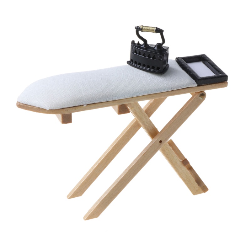 Bàn Ủi 1 / 12 Bàn Ủi Mini Cho Nhà Búp Bê