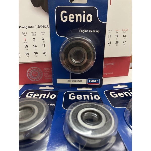 Vòng bi bạc đạn xe máy SKF 6204-2RS1/VK285
