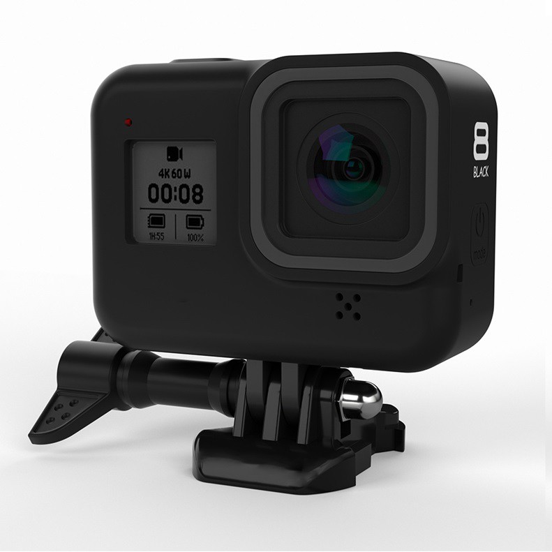 VỎ SILICON MÀU ĐEN CỦA GOPRO 8