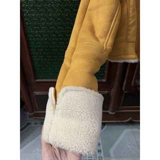 Áo dạ tay lông size s eo dưới 69. Thanh lí
