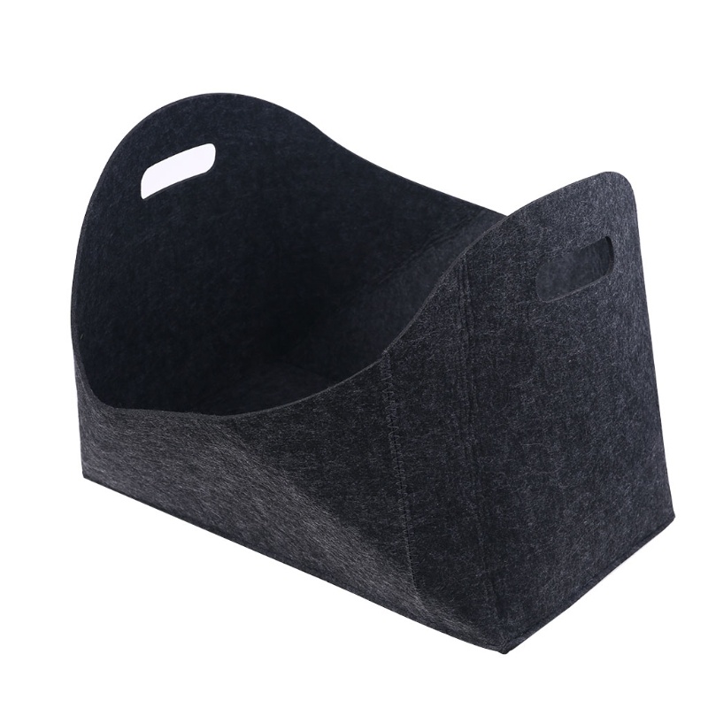 Giỏ Đựng Đồ Giặt / Tạp Chí / Sách / Đồ Chơi Bằng Vải Nỉ Kích Thước Lớn Đa Năng