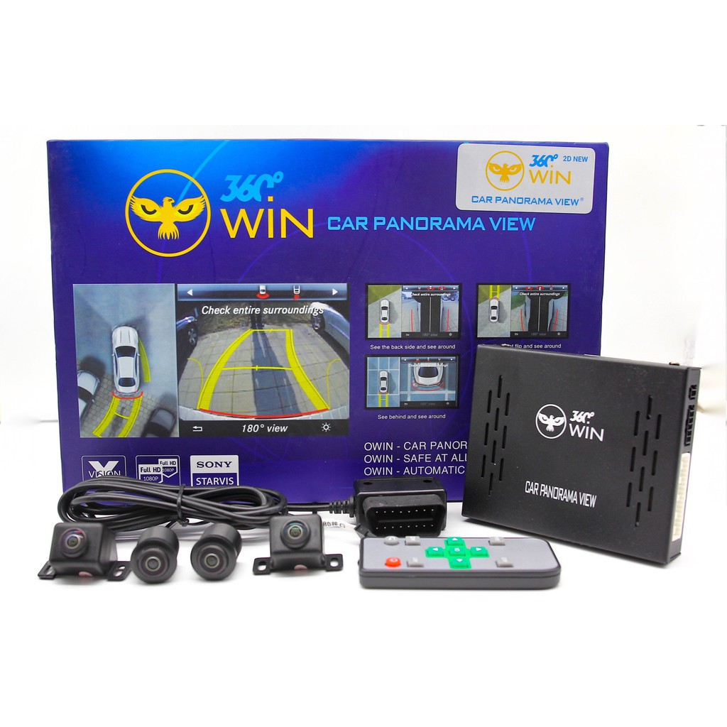 Camera 360 độ cho ô tô Owin 2D Owin 3D Pro