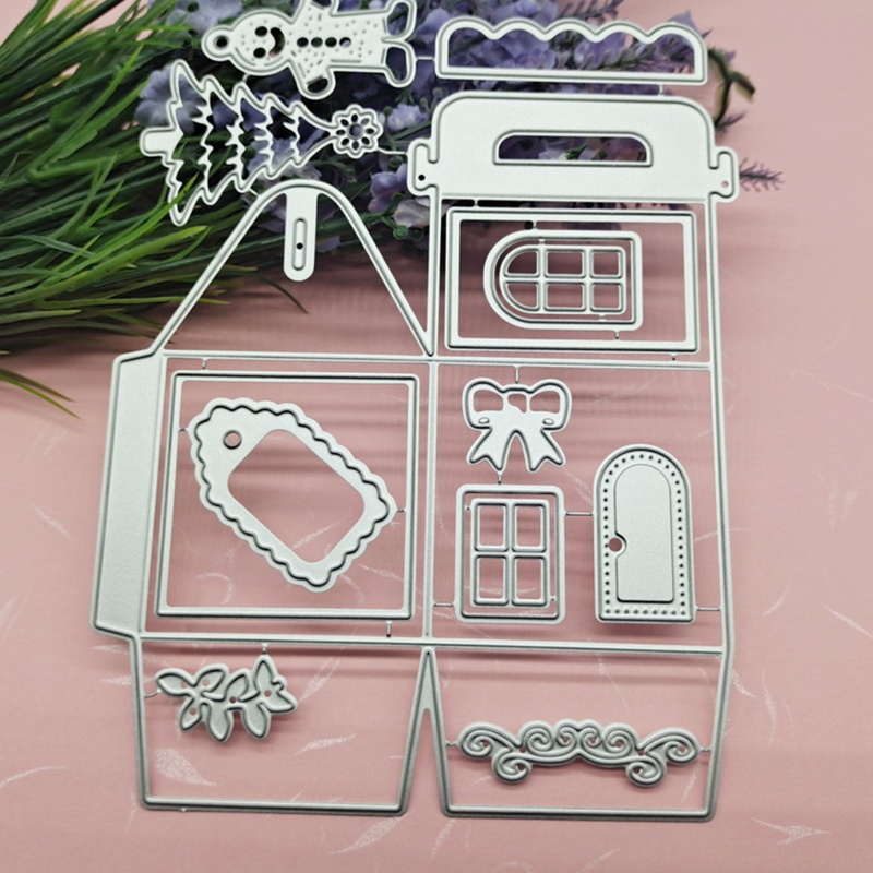 Khuôn Cắt Giấy Kim Loại Hình Hộp Đựng Blala