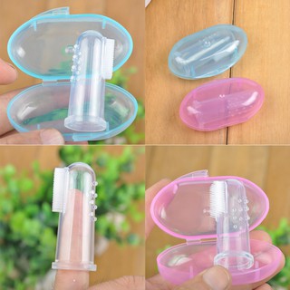 Bàn chải đánh răng bằng silicon cho bé