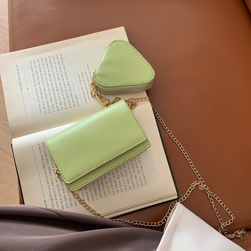 Túi Đeo Chéo mini Hình Bao Thư Màu Đỏ 2022 2 Trong 1 Thời Trang Mùa Hè Mới Cho Bạn Gái