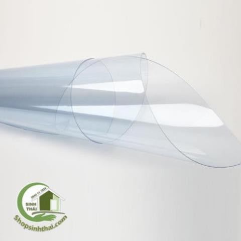 Màng nhựa PVC trong suốt loại cứng - kính nhựa làm tấm che, vách ngăn trong suốt - khổ 80cm