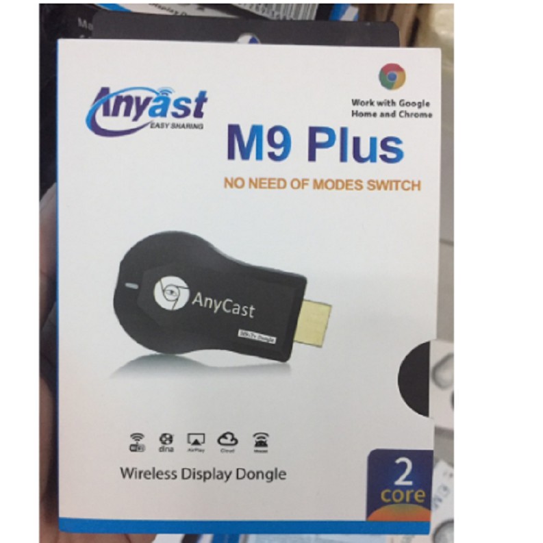 Thiết bị Anycast M9 kết nối điện thoại với màn hình TV tivi ( HDMI không dây wireless )