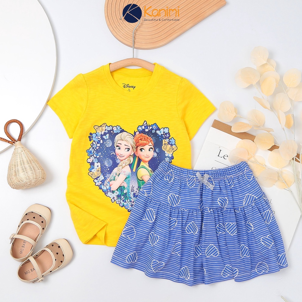 Bán Sỉ Bộ cộc tay DISNEY size đại cho bé gái