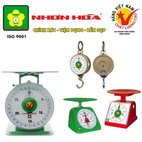 Cân nhựa đồng hồ Nhơn Hòa 2Kg