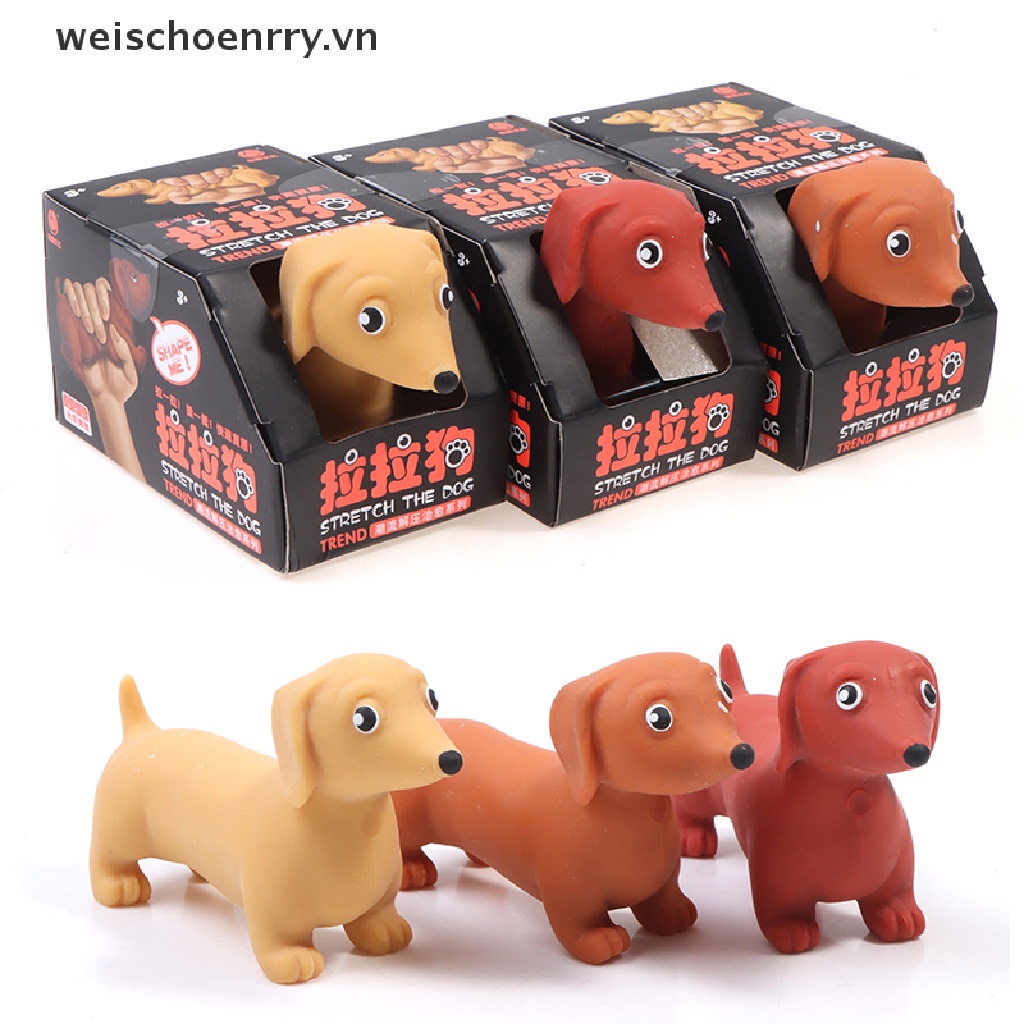 Đồ Chơi Nắn Bóp Đàn Hồi Giảm Stress Hình Xúc Xích