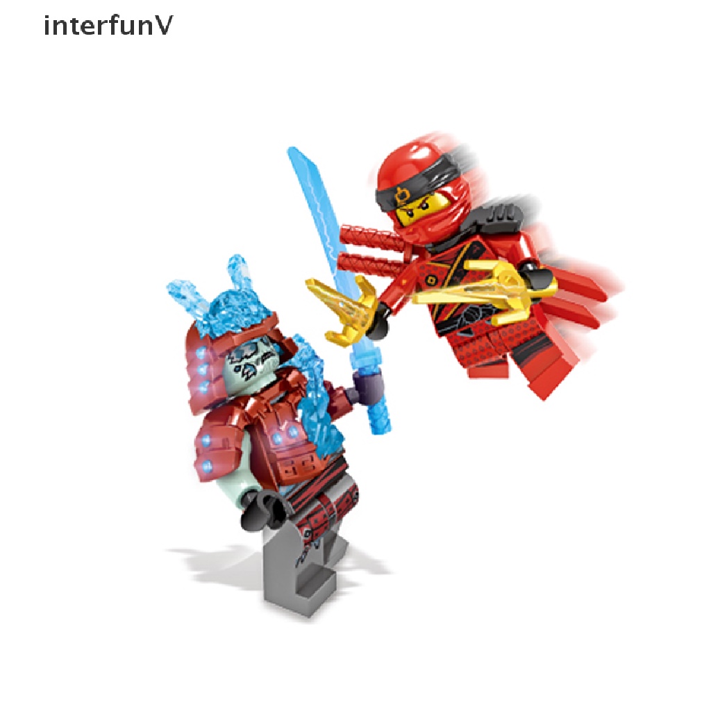 Set 24 Mô Hình Nhân Vật Ninjago Kai Jay Sensei Wu Master