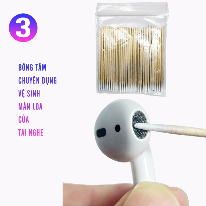 Bộ 8 món vệ sinh tai nghe Airpods