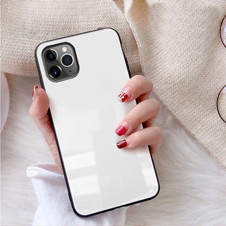 Ốp Lưng IPHONE 11, 11 PRO ,11 Pro Max, 12, 12 PRO, 12 PRO MAX,12 MINI Mặt kính gương sáng bóng cao cấp