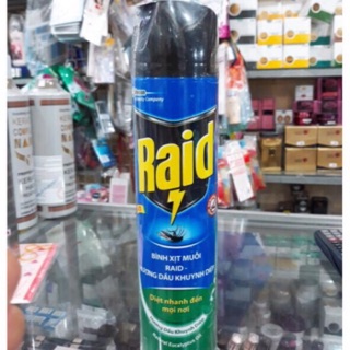 Xịt Muỗi Raid FIK Hương Dầu Khuynh Diệp 600ml