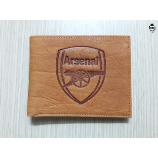 Ví da nam da thật cao cấp in logo clb Arsenal