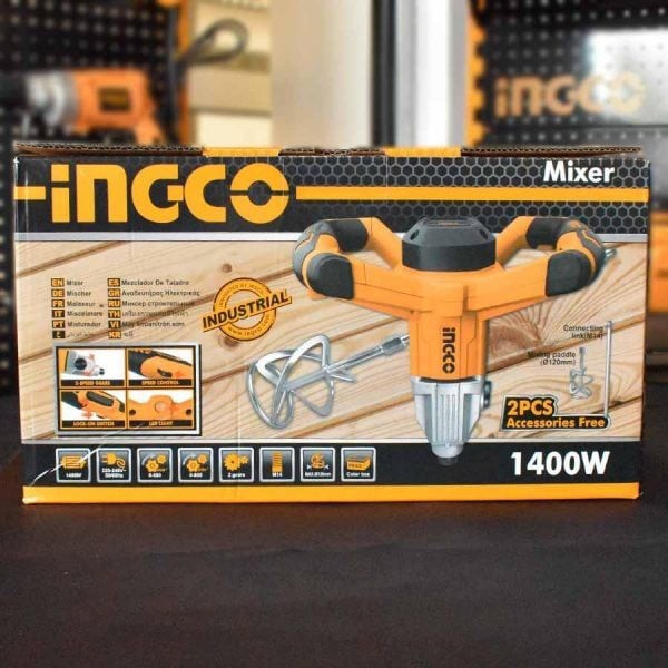 Máy trộn sơn Ingco 1400W MX214008