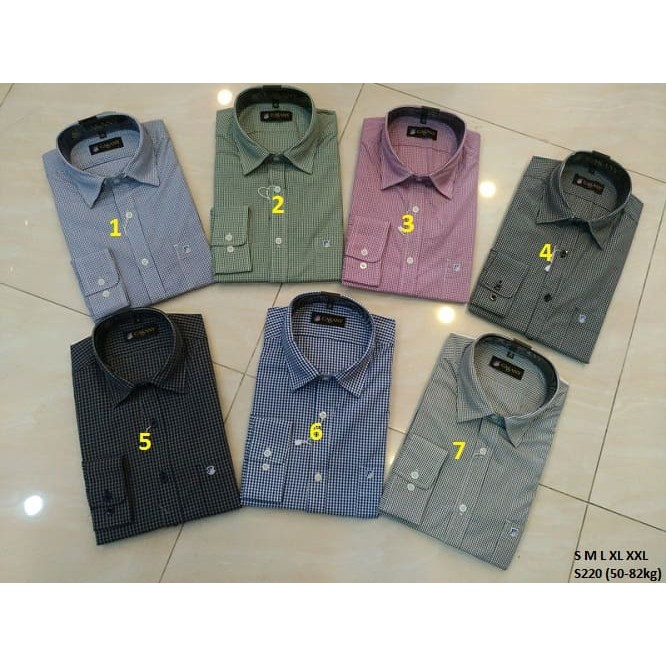 ÁO SƠ MI NAM CÔNG SỞ SỌC CARO | BigBuy360 - bigbuy360.vn