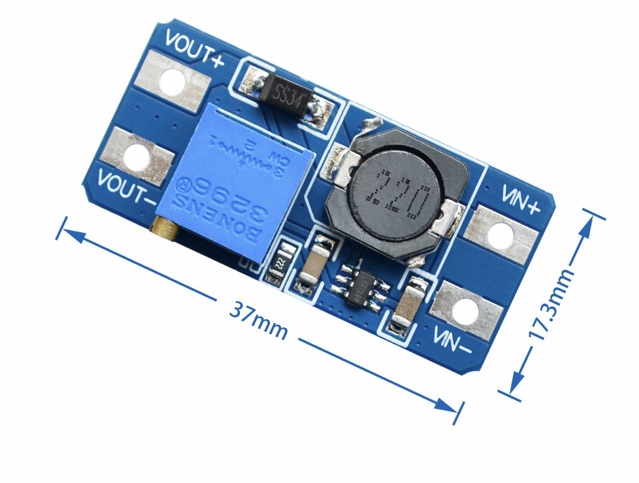 Module tăng áp Mt3608 Dc-dc 2a 2a Max Dc-dc