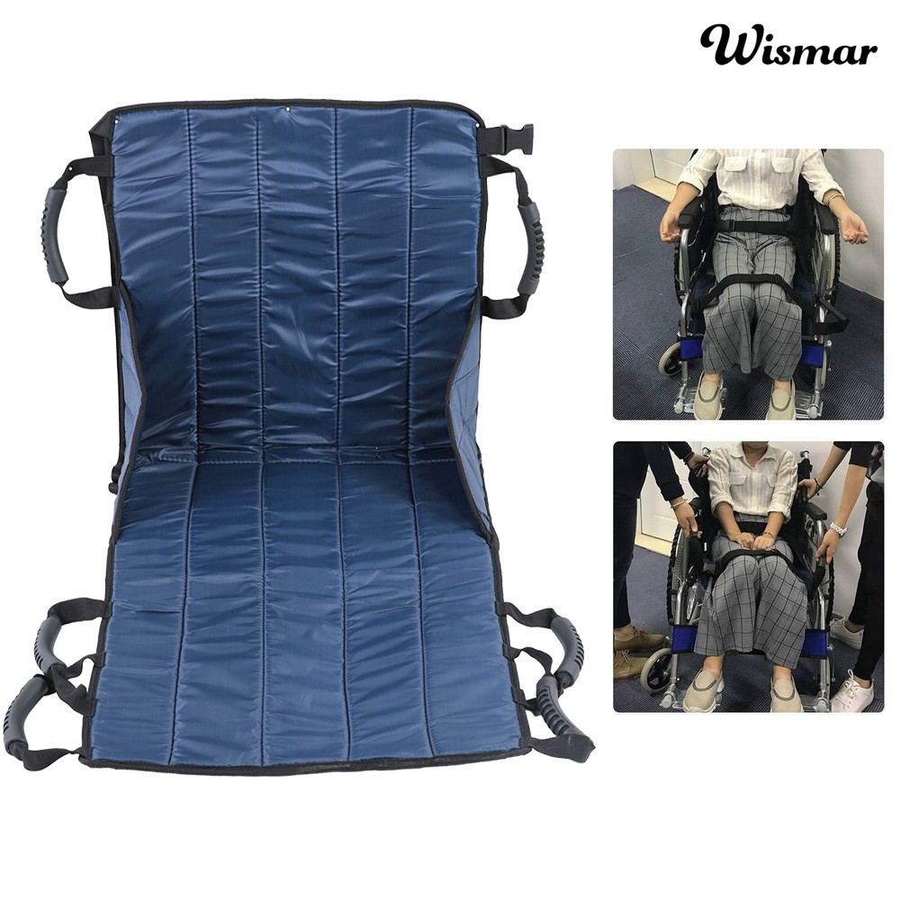 Đệm chuyển vị trí cho xe lăn có dây đai hỗ trợ nâng bệnh nhân