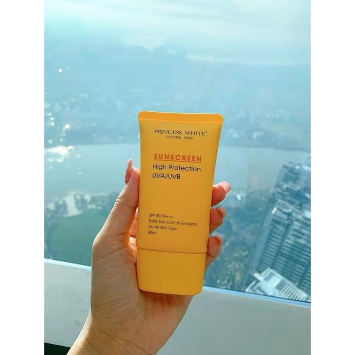 [Chính Hãng + Tặng Quà] Kem Chống Nắng Princess White Sunscreen Date 2023