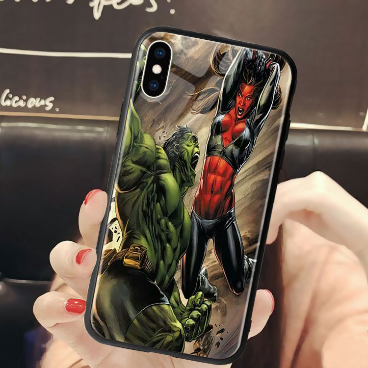 Ốp Đt Độc Iphone 12 Pro In Hình Hulk - Người Khổng Lồ Xanh CASESPOT Cho Iphone 6 6S 7 8 Plus X Xs Max Xr